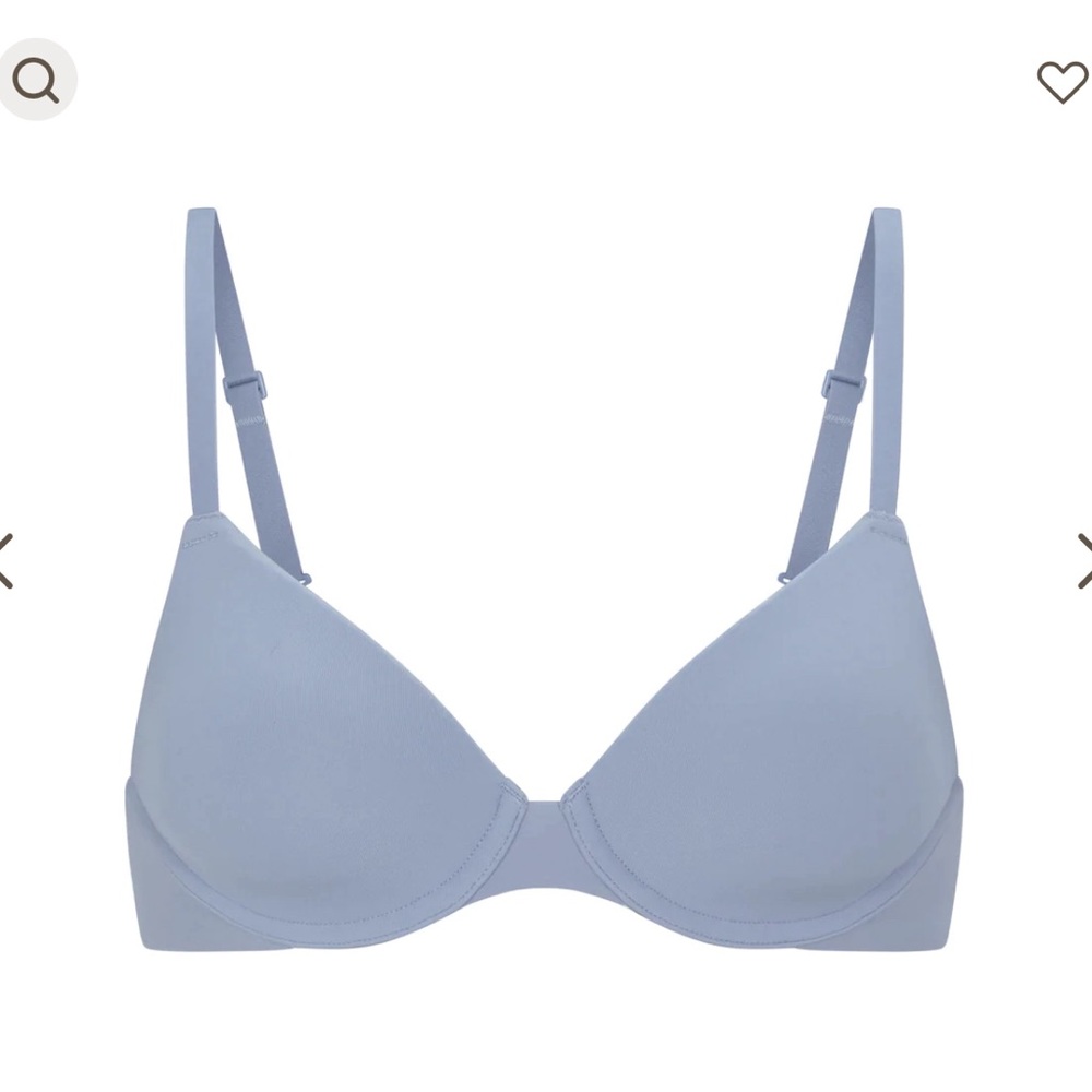 SKIMS Fits Everybody T-Shirt Bra Slate 30B